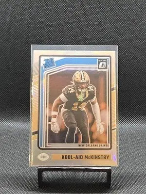 2024 Panini Donruss Optic - Rated Rookie Kool-Aid McKinstry #264 Holo Prizm (RC) - Football Card Single