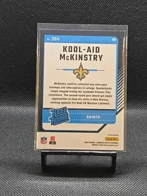 2024 Panini Donruss Optic - Rated Rookie Kool-Aid McKinstry #264 Holo Prizm (RC) - Football Card Single