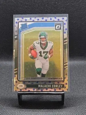 2024 Panini Donruss Optic - Rated Rookie Malachi Corley #270 Stars Prizm (RC) - Football Card Single