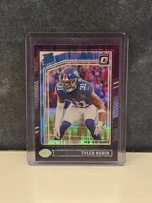 2024 Panini Donruss Optic - Rated Rookie Tyler Nubin #296 Purple Shock (RC - Football Card Single