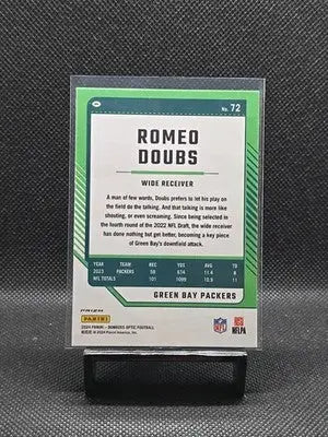 2024 Panini Donruss Optic - Romeo Doubs #72 Stars Prizm