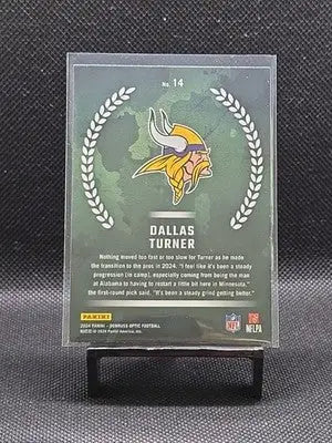 2024 Panini Donruss Optic Rookie Recruits Dallas Turner #14 (RC)