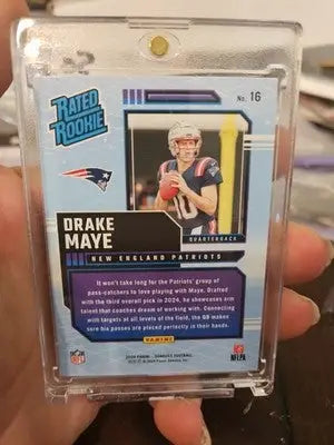 2024 Panini Donruss - Rated Rookie Retro Drake Maye #16 (RC)