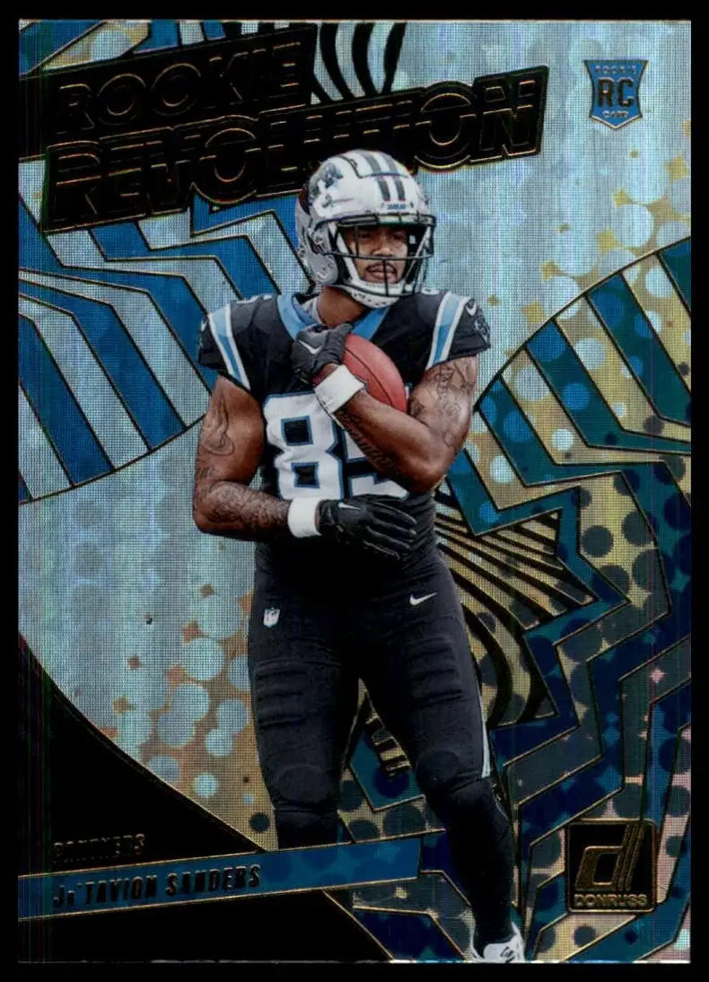 2024 Panini Donruss - Rookie Revolution Ja’Tavion Sanders #25 (RC) - Football Card Single