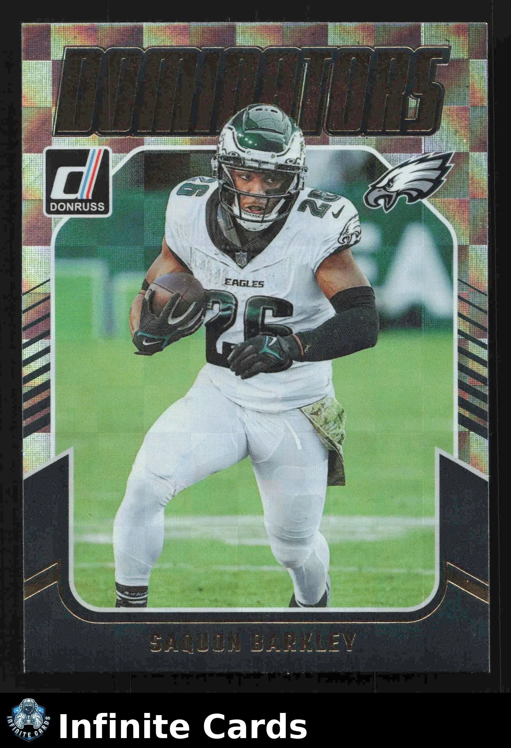 2024 Panini Donruss SAQUON BARKLEY #13 Dominators Philadelphia Eagles - Football Card Single