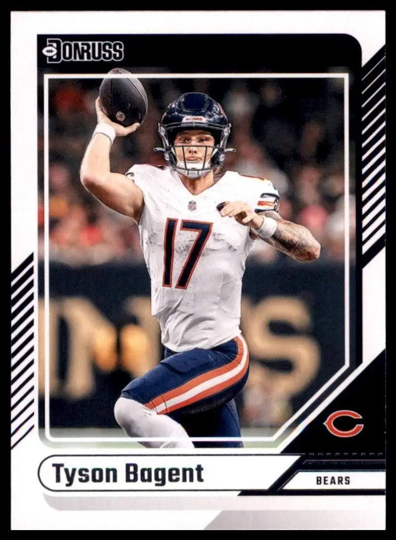 2024 Panini Donruss Tyson Bagent #276 Chicago Bears Football Card NFL Sports - Football Card Single
