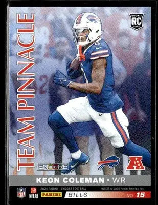 2024 Panini Encore #15 Keon Coleman / Marvin Harrison Jr. Team Pinnacle - Football Card Single