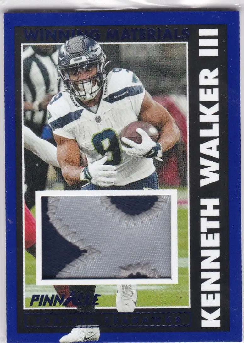 2024 Panini Encore #WM-KWR Kenneth Walker Blue Patch 21/35 Seahawks - Football Card Single