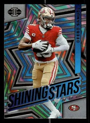 2024 Panini Illusions #17 Deebo Samuel Shining Stars - Football Card Single
