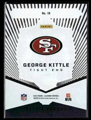 2024 Panini Illusions #18 George Kittle Abracadabra - Football Card Single