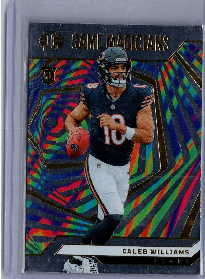 2024 Panini Illusions #25 Caleb Williams Game Magicians - Football Card Single