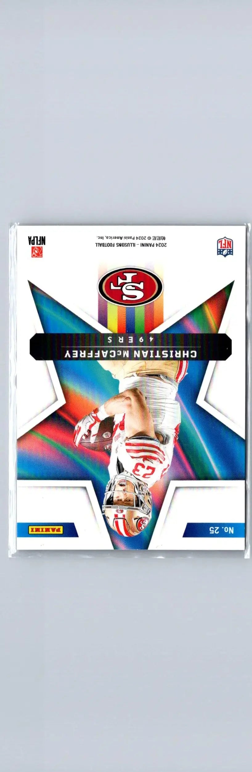 2024 Panini Illusions #25 Christian McCaffrey Shining Stars - Football Card Single