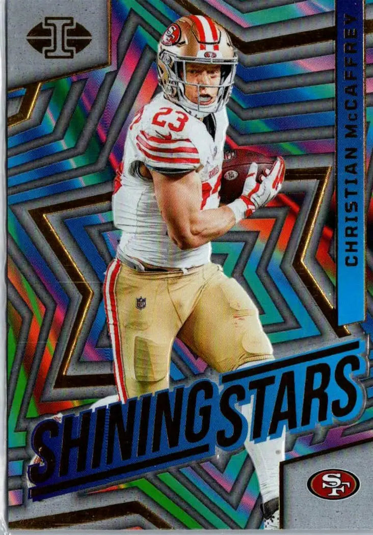 2024 Panini Illusions #25 Christian McCaffrey Shining Stars - Football Card Single