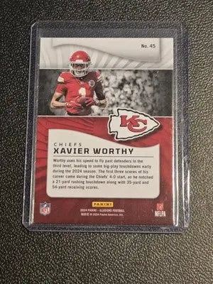 2024 Panini Illusions #45 Xavier Worthy Retail - Football Card Single