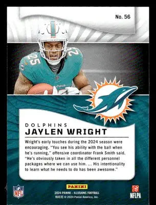 2024 Panini Illusions #56 Jaylen Wright Retail - Football Card Single