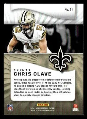 2024 Panini Illusions #61 Chris Olave Retail - Football Card Single