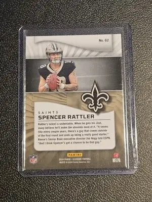 2024 Panini Illusions #62 Spencer Rattler Retail - Football Card Single