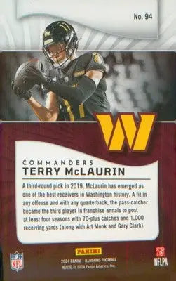 2024 Panini Illusions #94 Terry McLaurin - Football Card Single