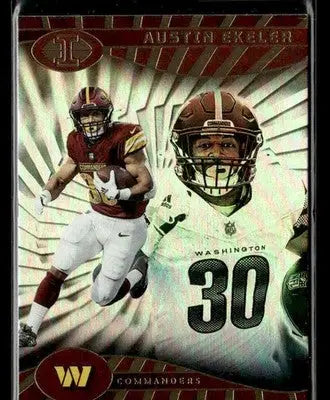 2024 Panini Illusions Austin Ekeler #92 Washington Commanders