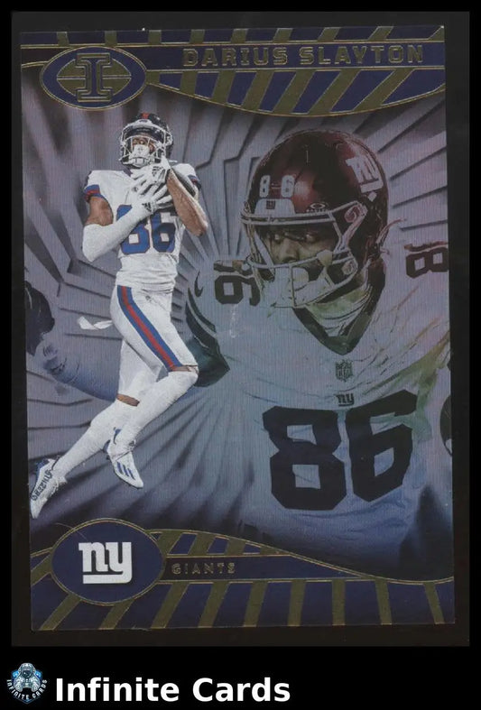 2024 Panini Illusions Football DARIUS SLAYTON #65 Trophy New York Giants