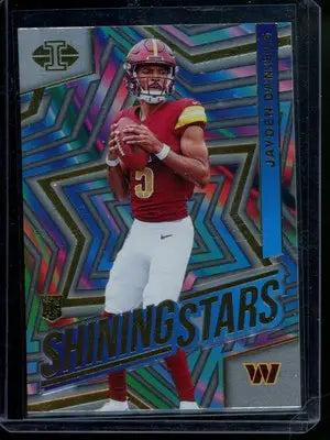 2024 Panini Illusions Jayden Daniels #No. 3 Shining Stars RC Football