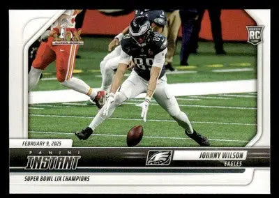 2024 Panini Instant Eagles Super Bowl LIX Champions #32 Johnny Wilson - Football Card Single