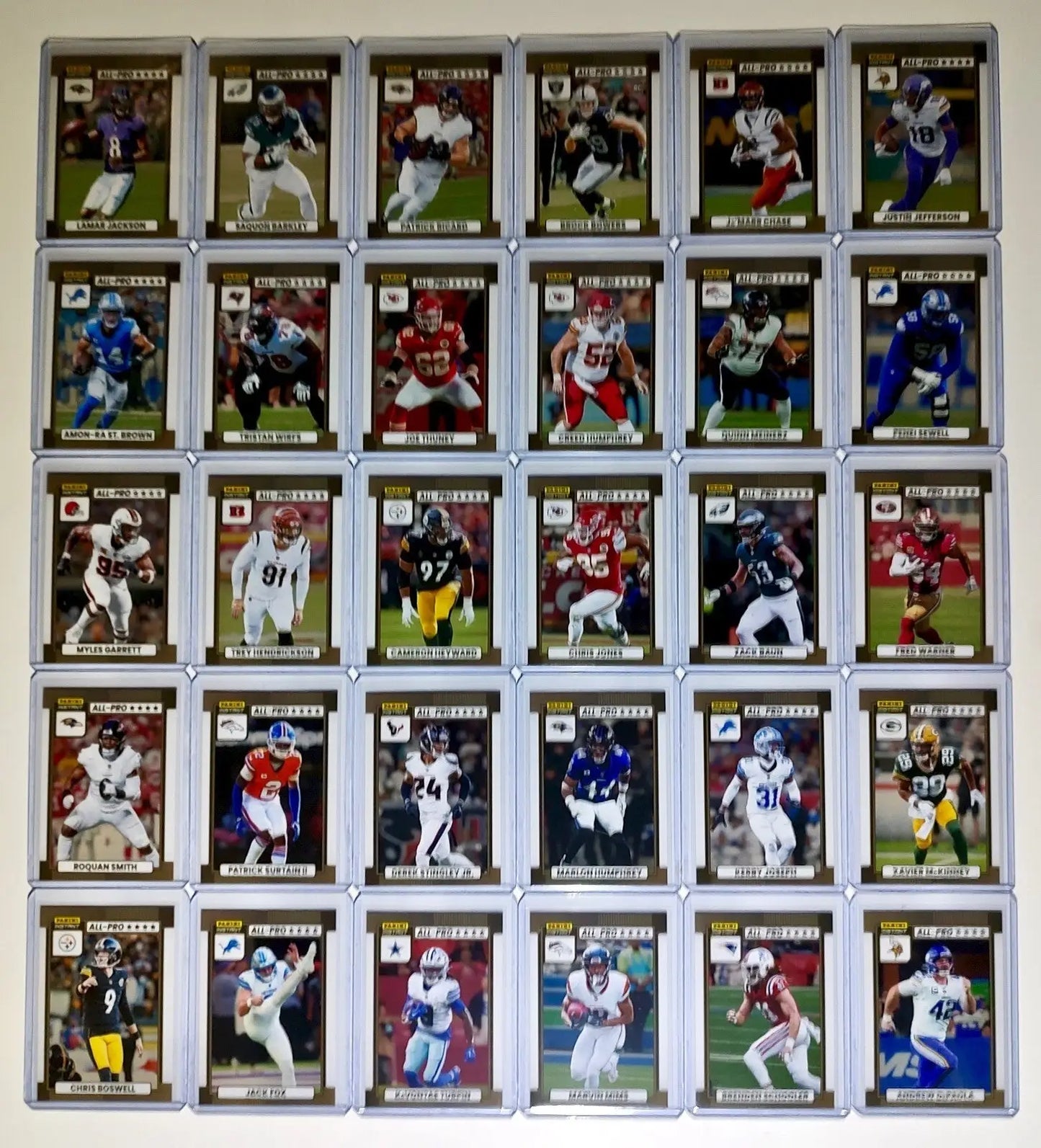 2024 Panini Instant NFL All-Pro Complete 30 Card Football Set 1 of 101 - Football Card Single