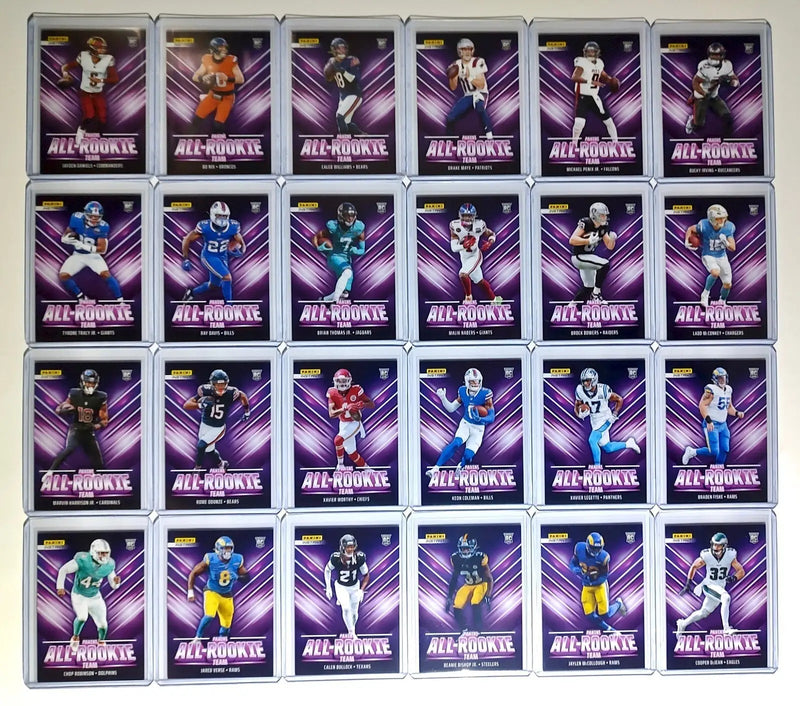 2024 Panini Instant NFL All-Rookie Team Complete 24 Card Football Set 1 of 314 - Football Card Single