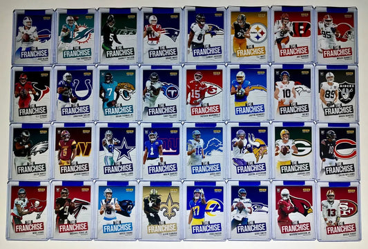 2024 Panini Instant NFL The Franchise Complete 32 Card Football Set 1 of 319 - Football Card Single