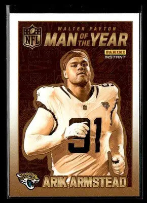 2024 Panini Instant NFL Weekly Pass #AW-WPMOY Arik Armstead - Football Card Single