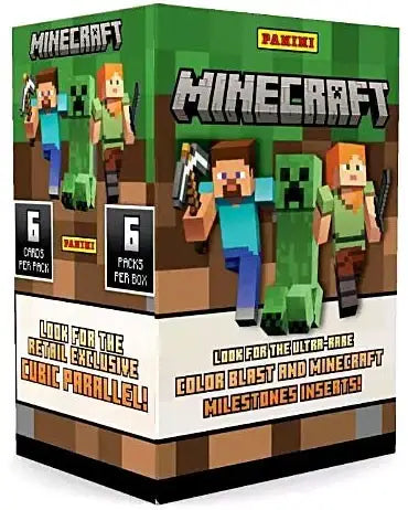 2024 Panini Minecraft Value Blaster Box - Entertainment Card Box