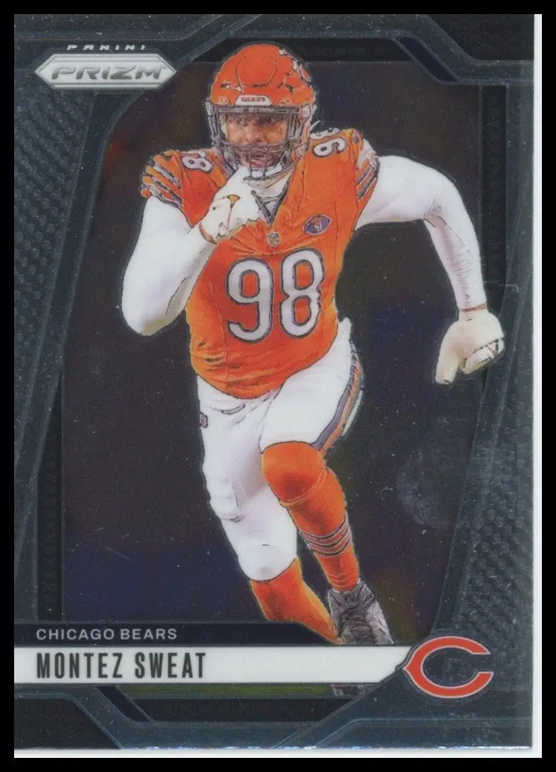 2024 Panini Montez Sweat #50 Chicago Bears Football Card NFL Sports - Football Card Single