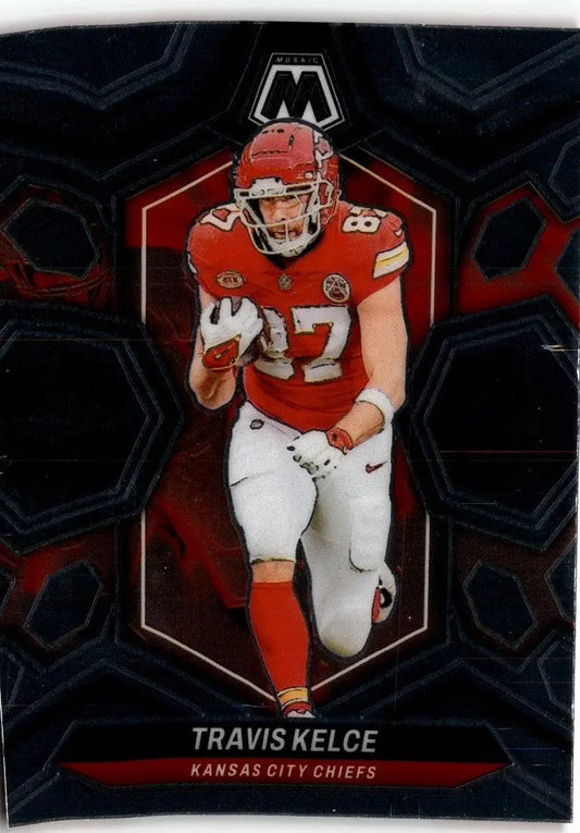 2024 Panini Mosaic #110 Travis Kelce - Football Card Single