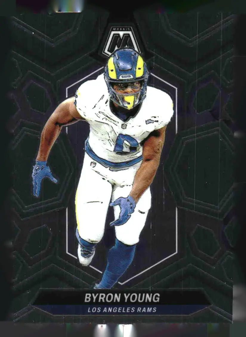 2024 Panini Mosaic #133 Byron Young - Football Card Single