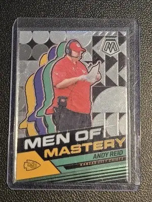 2024 Panini Mosaic #18 Andy Reid Men of Mastery - Football Card Single