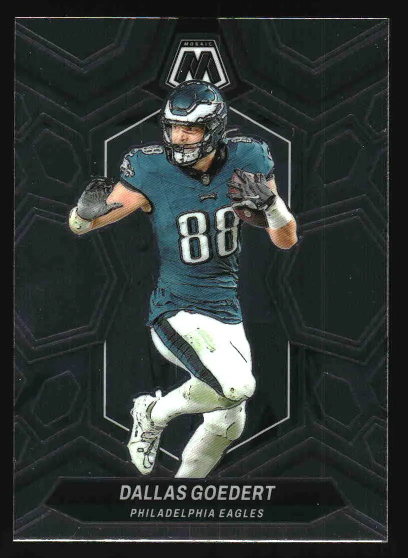 2024 Panini Mosaic #180 Dallas Goedert - Football Card Single