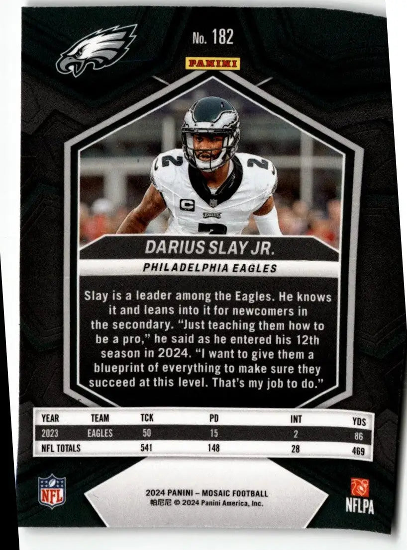 2024 Panini Mosaic #182 Darius Slay Jr. - Football Card Single