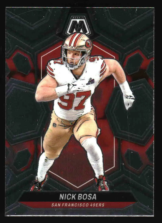2024 Panini Mosaic #195 Nick Bosa - Football Card Single
