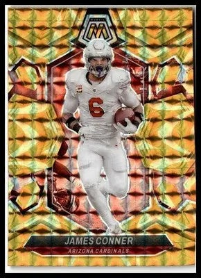 2024 Panini Mosaic #2 James Conner Mosaic Reactive Yellow - Football Card Single