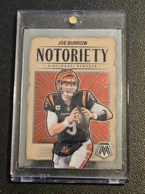2024 Panini Mosaic #2 Joe Burrow Notoriety - Football Card Single