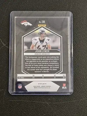2024 Panini Mosaic #236 John Lynch Mosaic Green - Football Card Single