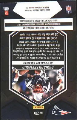 2024 Panini Mosaic #245 Richard Seymour - Football Card Single