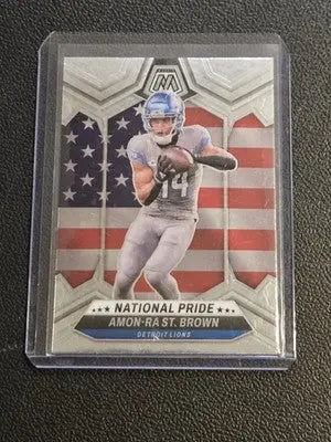 2024 Panini Mosaic #263 Amon-Ra St. Brown - Football Card Single