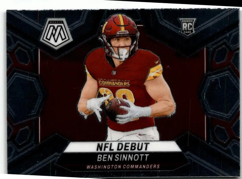 2024 Panini Mosaic #287 Ben Sinnott - Football Card Single