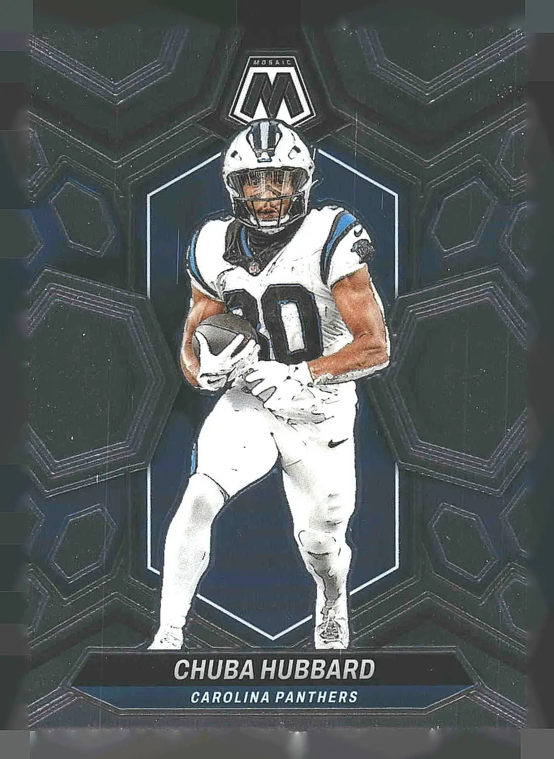 2024 Panini Mosaic #30 Chuba Hubbard Carolina Panthers - Football Card Single