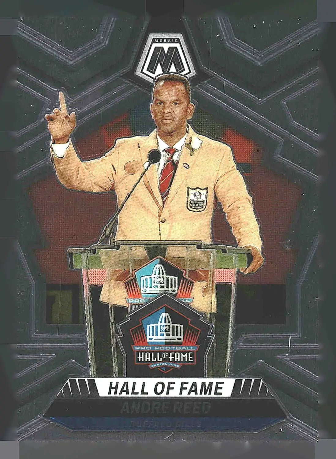 2024 Panini Mosaic #300 Andre Reed - Football Card Single