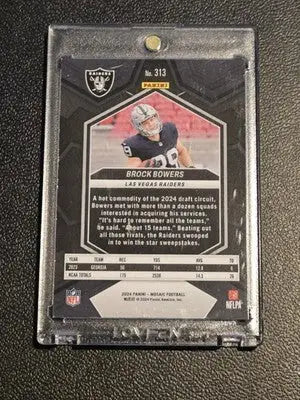 2024 Panini Mosaic #313 Brock Bowers - Football Card Single