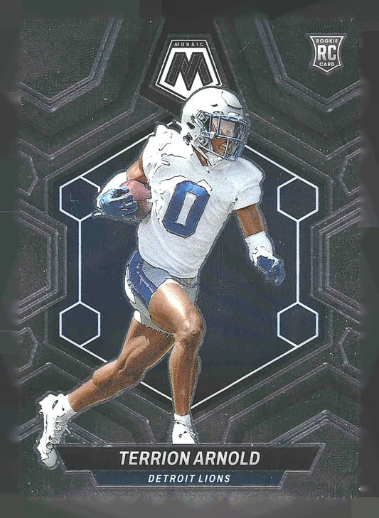 2024 Panini Mosaic #324 Terrion Arnold - Football Card Single