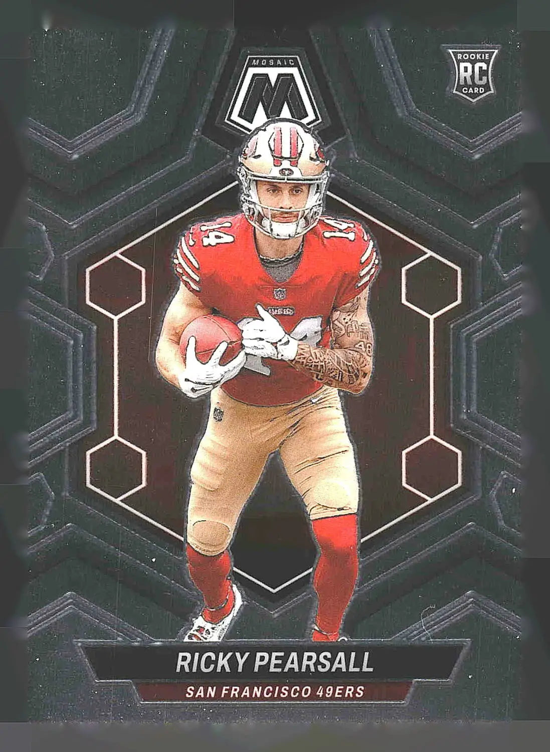 2024 Panini Mosaic #331 Ricky Pearsall - Football Card Single