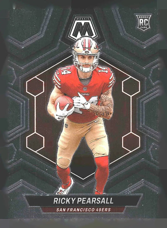 2024 Panini Mosaic #331 Ricky Pearsall - Football Card Single